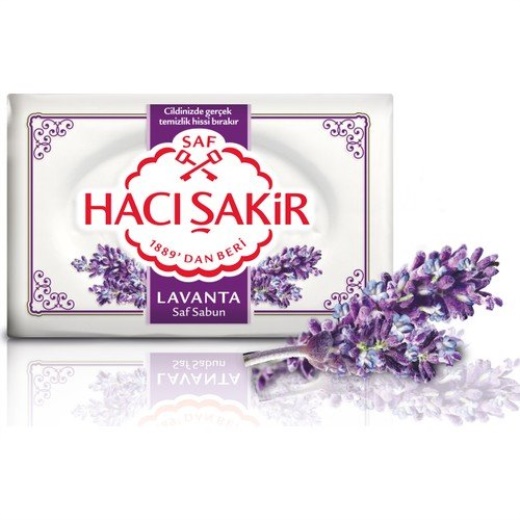 HACI ŞAKİR BEYAZ BANYO SABUNU 600 GR. *15 