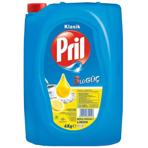 Pril Sıvı Bulaşık Deterjanı 5 Kg *4