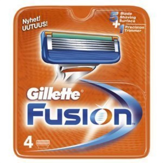 GİLLETTE FUSION 4 ' LÜ YEDEK 