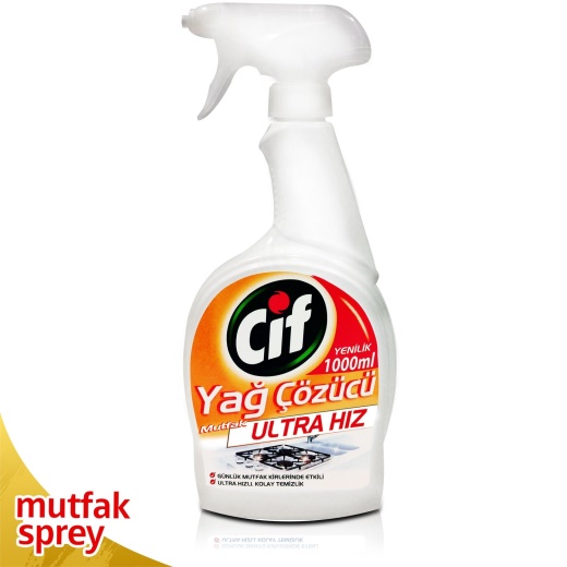 CİF ULTRA SPREY MUTFAK 1000 ML *9